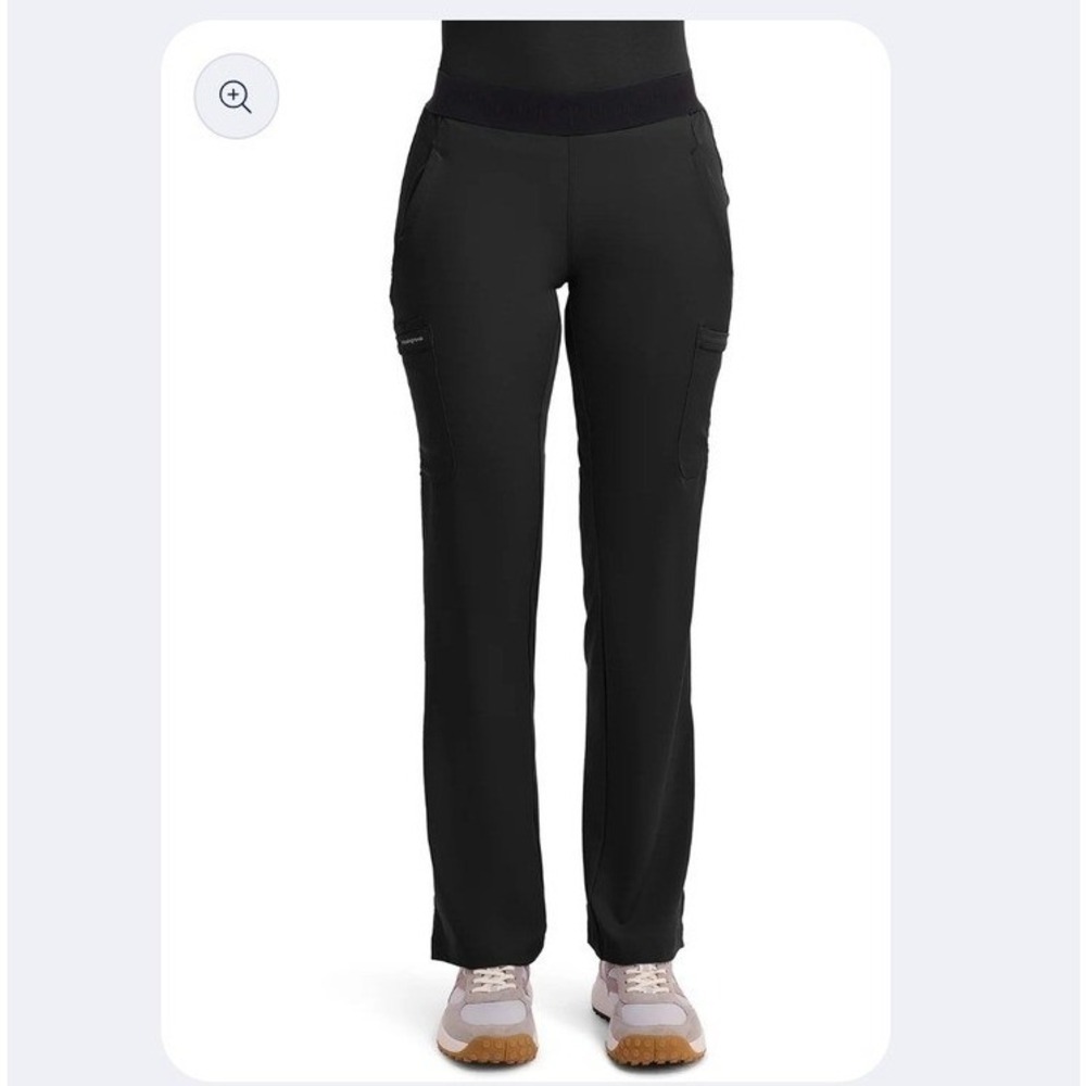 HH Works by Healing Hands Rachel Scrub Pants Grey SP 9500P Yoga Waistband